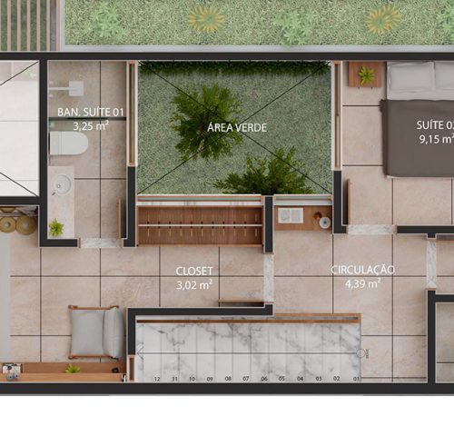 VISTA MUNDAÍ PAVIMENTO SUPERIOR