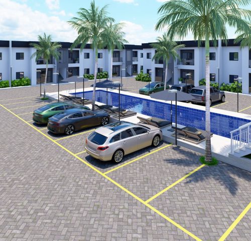 Fachada 3 apartamentos Morada do Sol