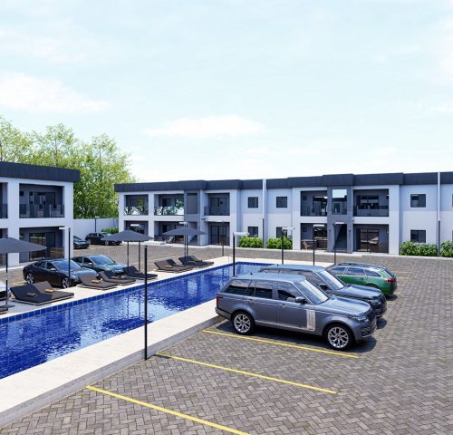 Fachada 2 apartamentos Morada do Sol